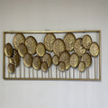 Decorative Metal Leaf Wall Art Panel | High & Bury
