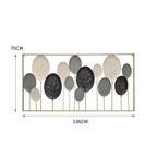 Decorative Metal Leaf Wall Art Sculpture | High & Bury