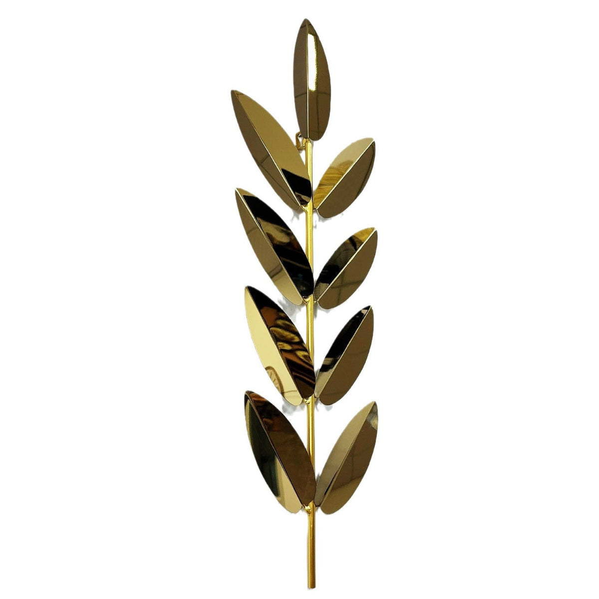 Decorative Metal Leaf Wall Sculpture | High & Bury