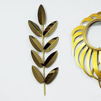 Decorative Metal Leaf Wall Sculpture | High & Bury