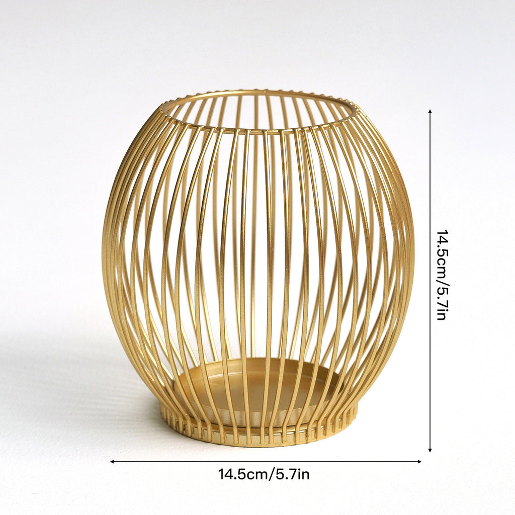 Decorative Metal Vase | High & Bury