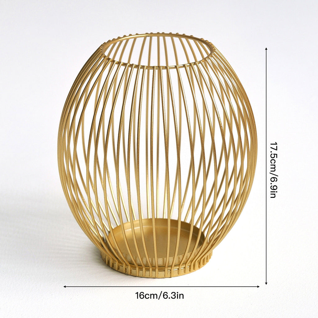 Decorative Metal Vase | High & Bury