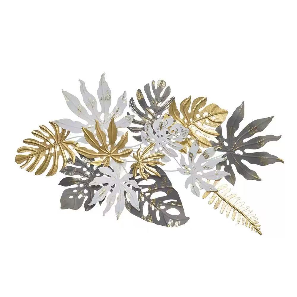 Decorative Metal Wall Art 54 × 31 × 2 Inch | High & Bury