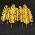 Decorative Metallic Leaf Wall Art Set | High & Bury