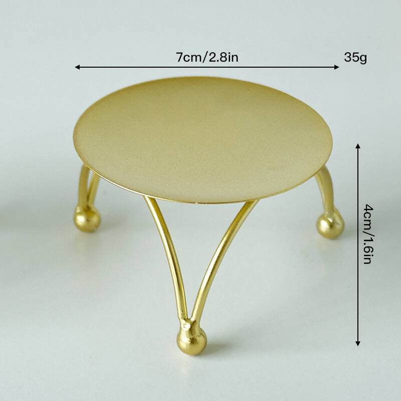 Decorative Mini-Round Base | High & Bury