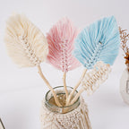 Decorative Natural Dried Leaf Wall Art | High & Bury