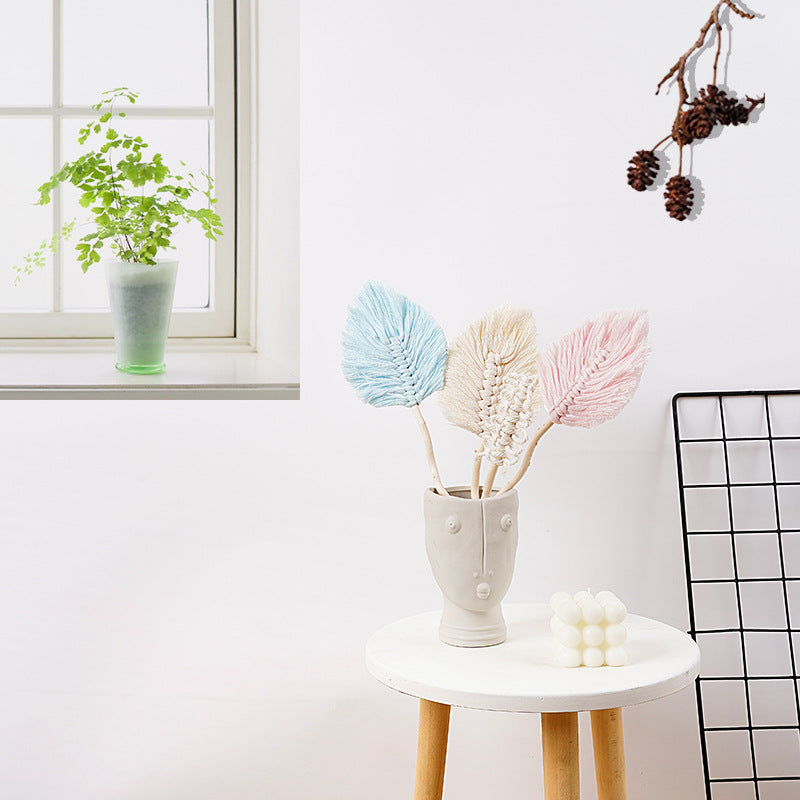 Decorative Natural Dried Leaf Wall Art | High & Bury