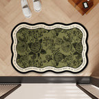 Decorative Oval Area Mat | High & Bury