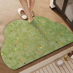 Decorative Oval Area Mat | High & Bury