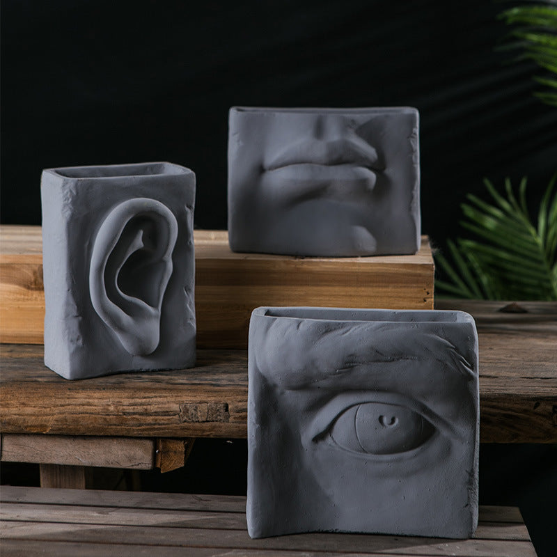 Decorative Plant Pot Large | High & Bury