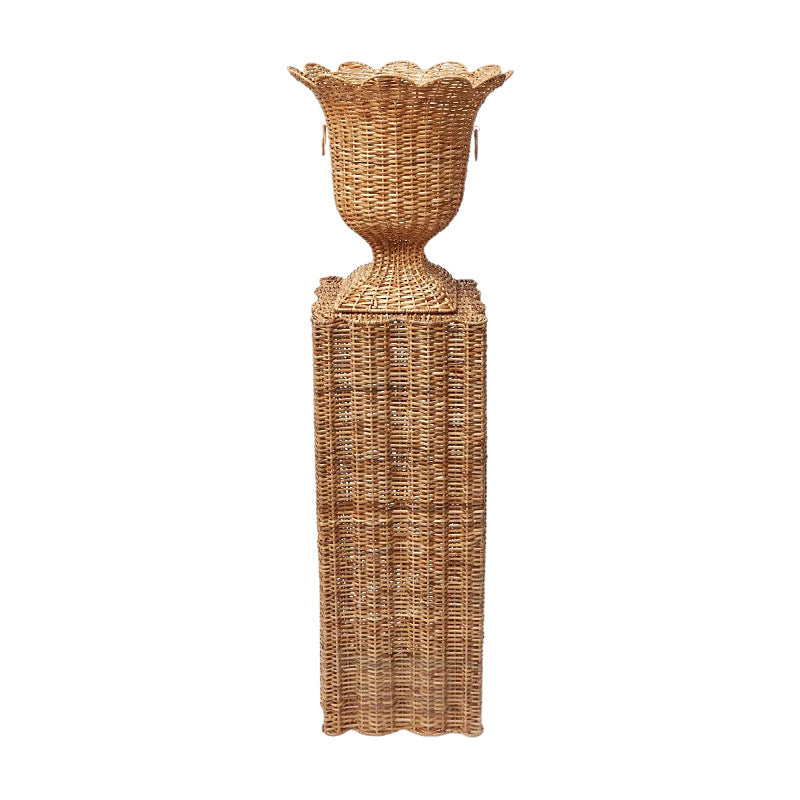 Decorative Plant Pot Stand made of Woven Material | High & Bury