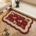 Decorative Plush Bath Mat | High & Bury
