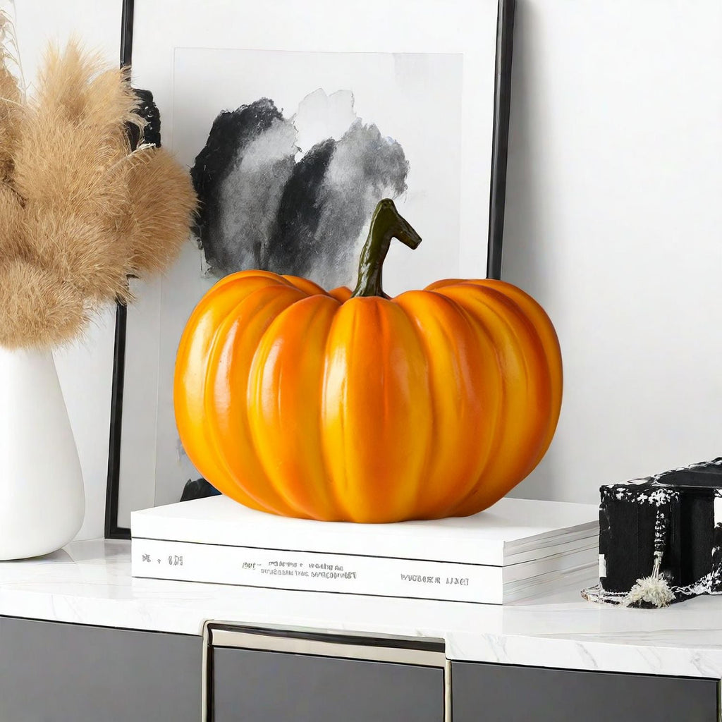 Decorative Pumpkin Figure as Autumn Probe | High & Bury