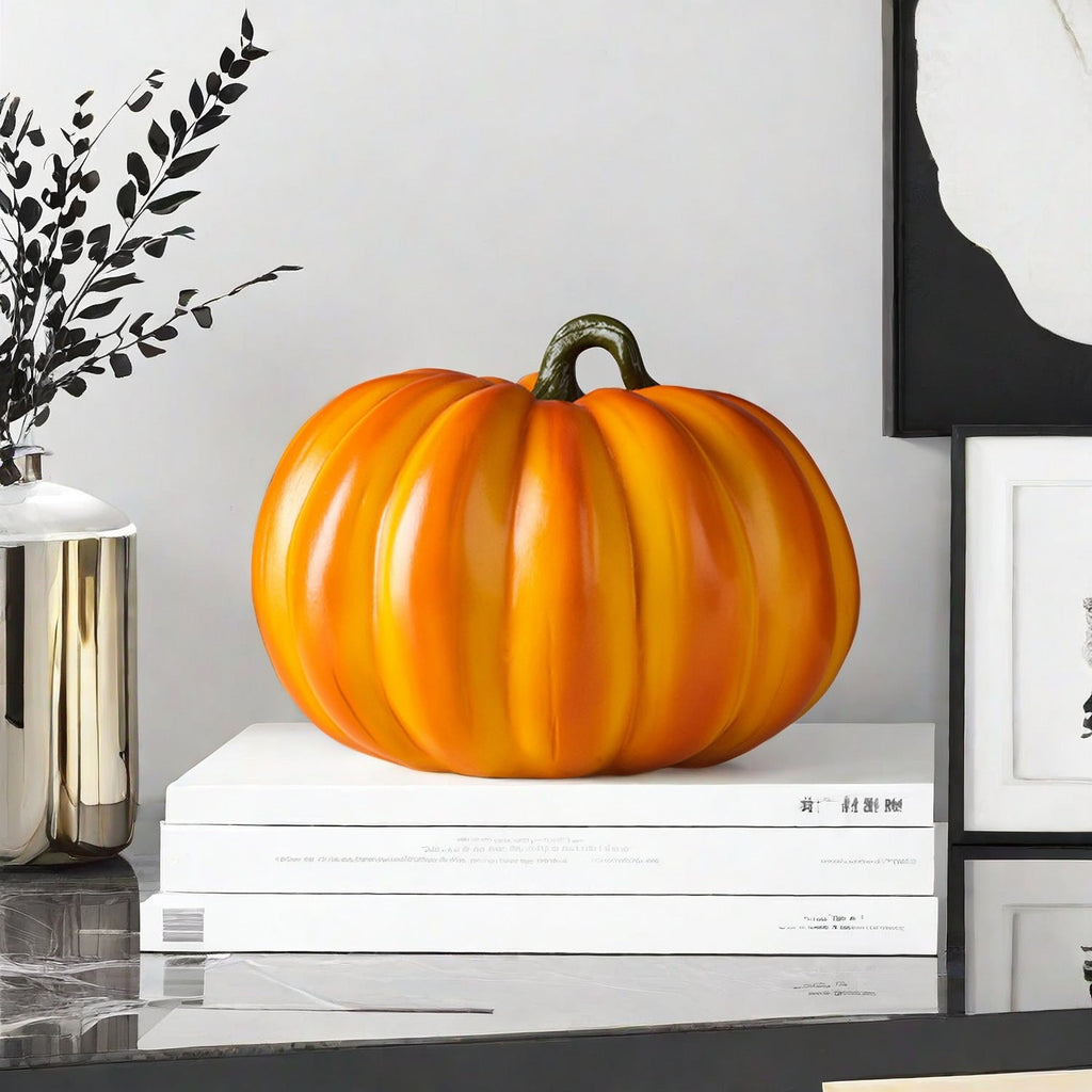 Decorative Pumpkin Figure as Autumn Probe | High & Bury
