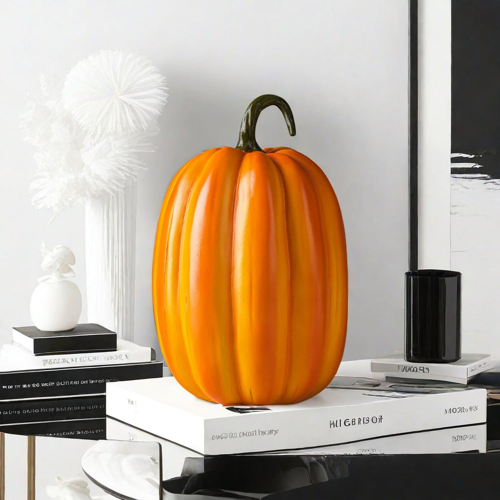 Decorative Pumpkin Figure as Autumn Probe | High & Bury