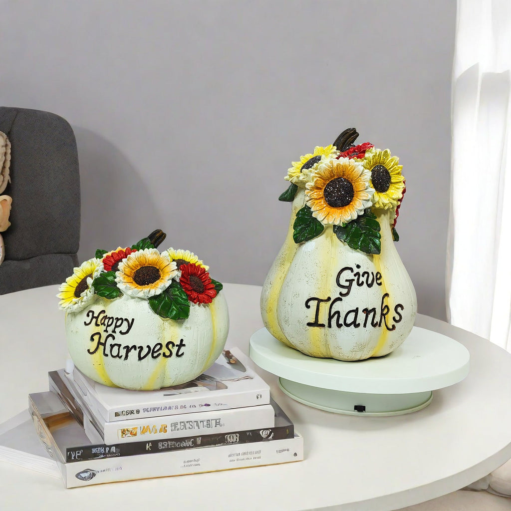 Decorative Pumpkin Sculpture | High & Bury