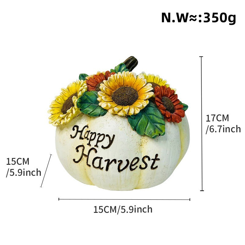Decorative Pumpkin Sculpture | High & Bury