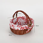 Decorative Rattan Basket | High & Bury