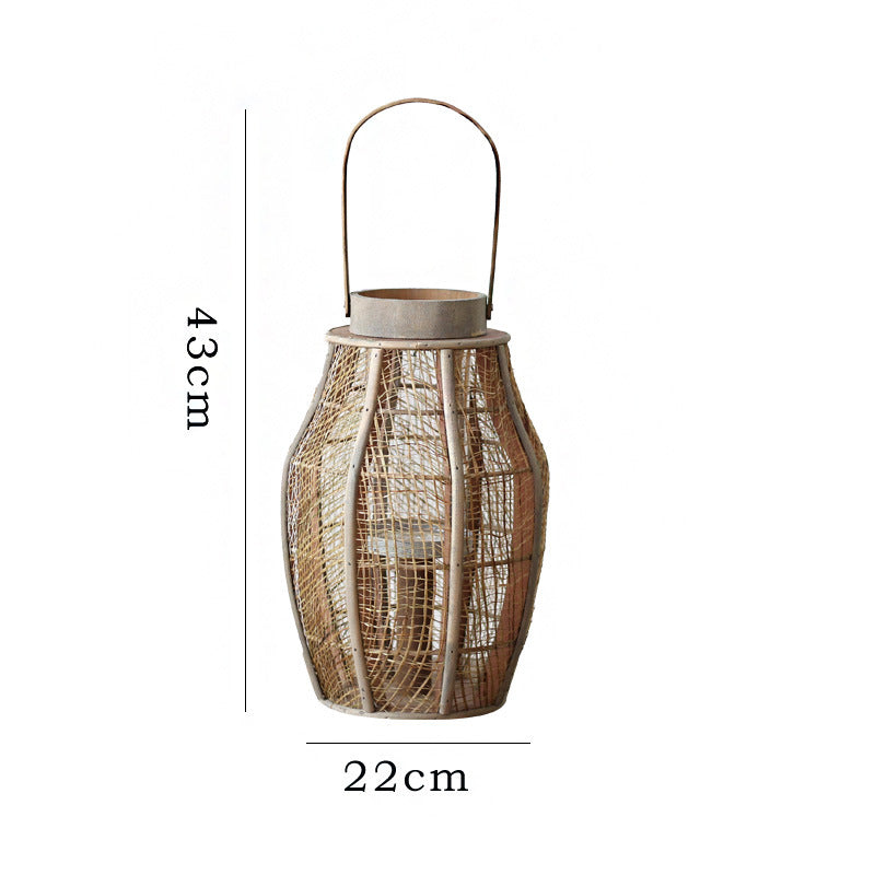 Decorative Rattan Lamp | High & Bury