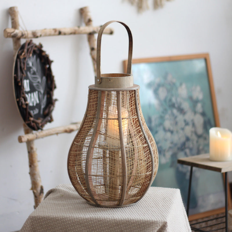 Decorative Rattan Lamp | High & Bury