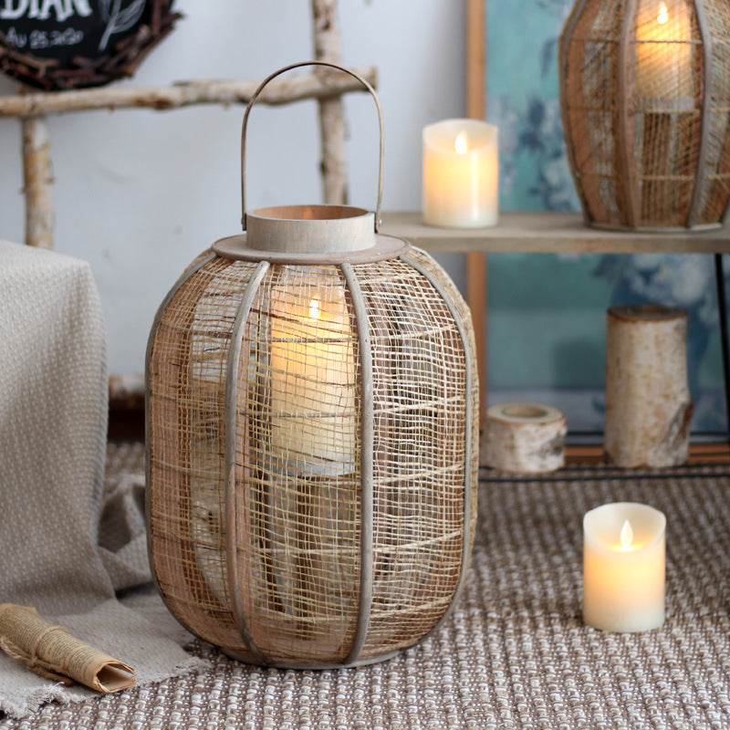 Decorative Rattan Lamp | High & Bury