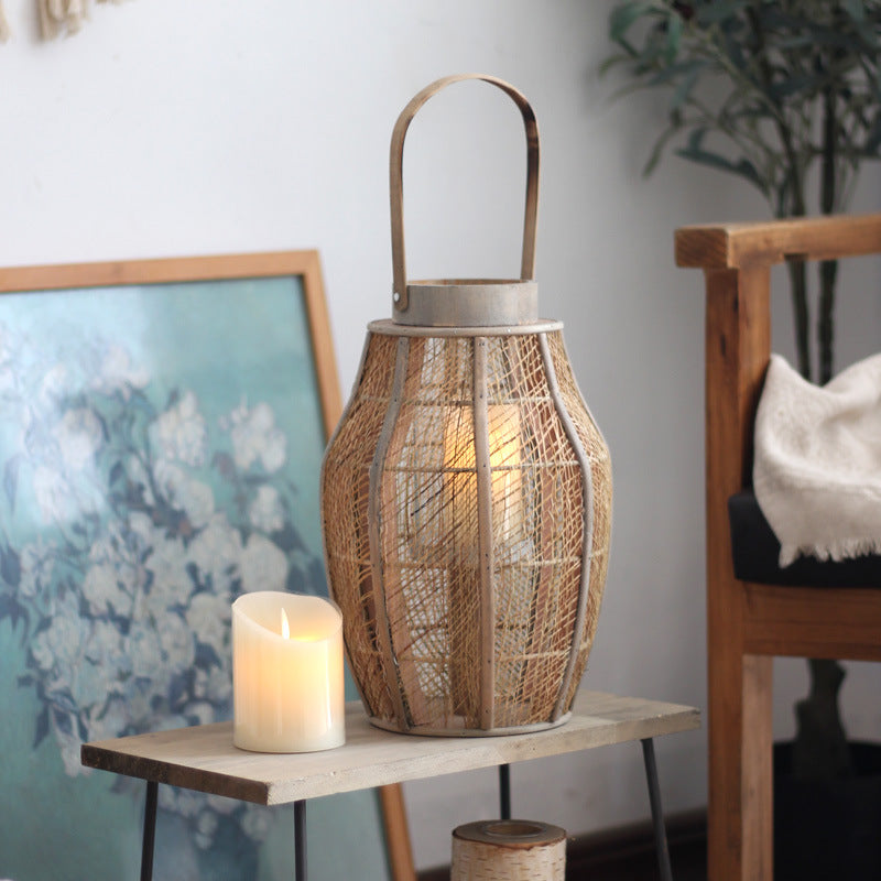 Decorative Rattan Lamp | High & Bury