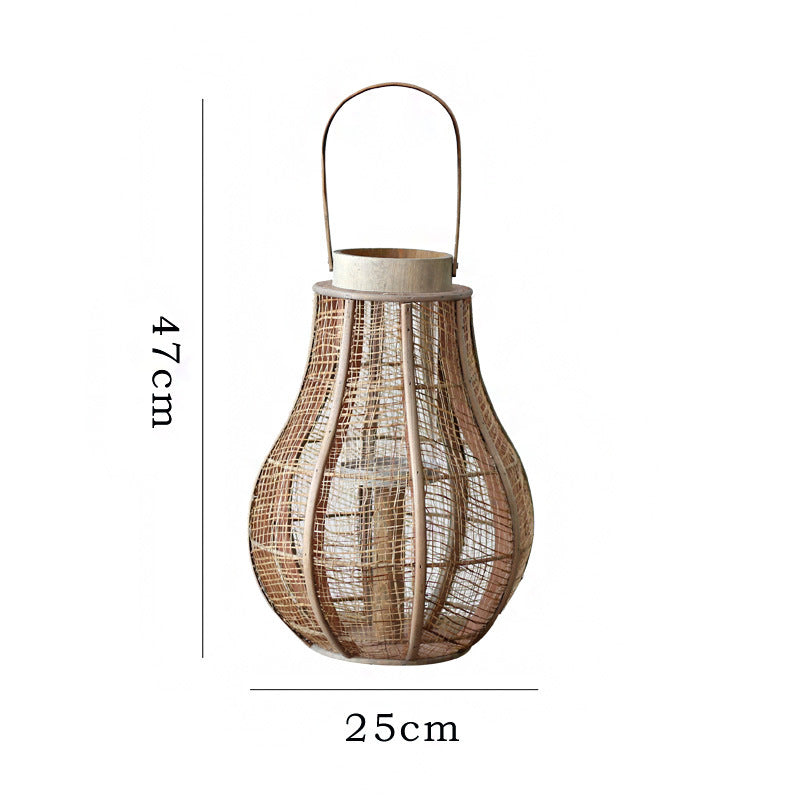 Decorative Rattan Lamp | High & Bury