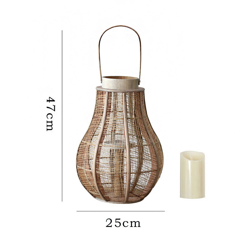 Decorative Rattan Lamp | High & Bury