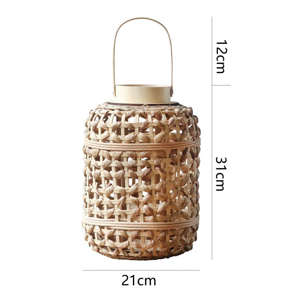 Decorative Rattan Lantern | High & Bury