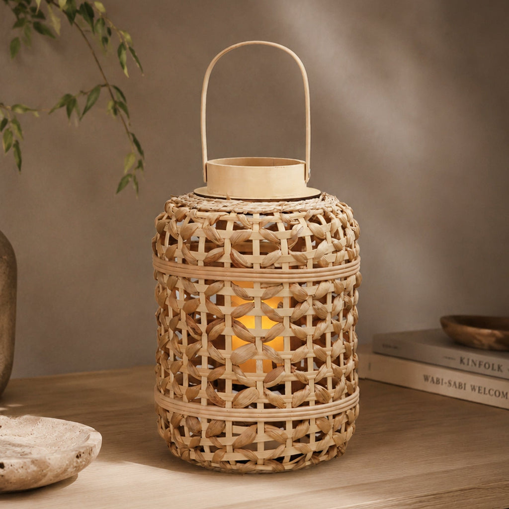 Decorative Rattan Lantern | High & Bury