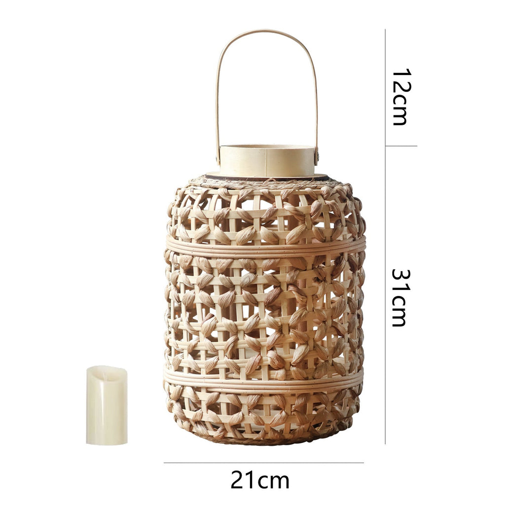 Decorative Rattan Lantern | High & Bury