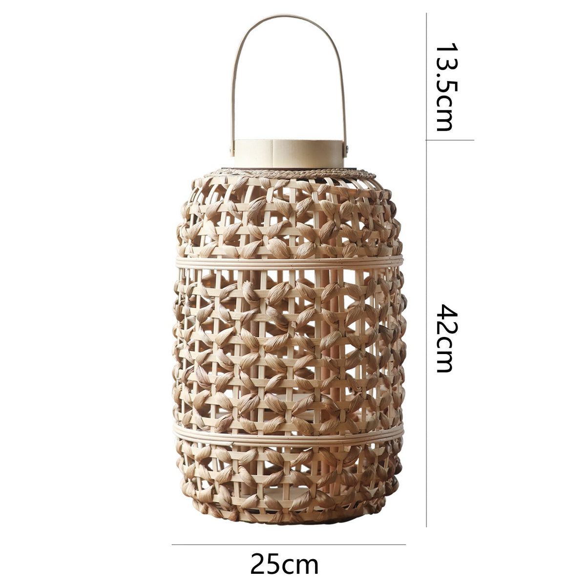 Decorative Rattan Lantern | High & Bury