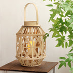 Decorative Rattan Pendant Lamp | High & Bury