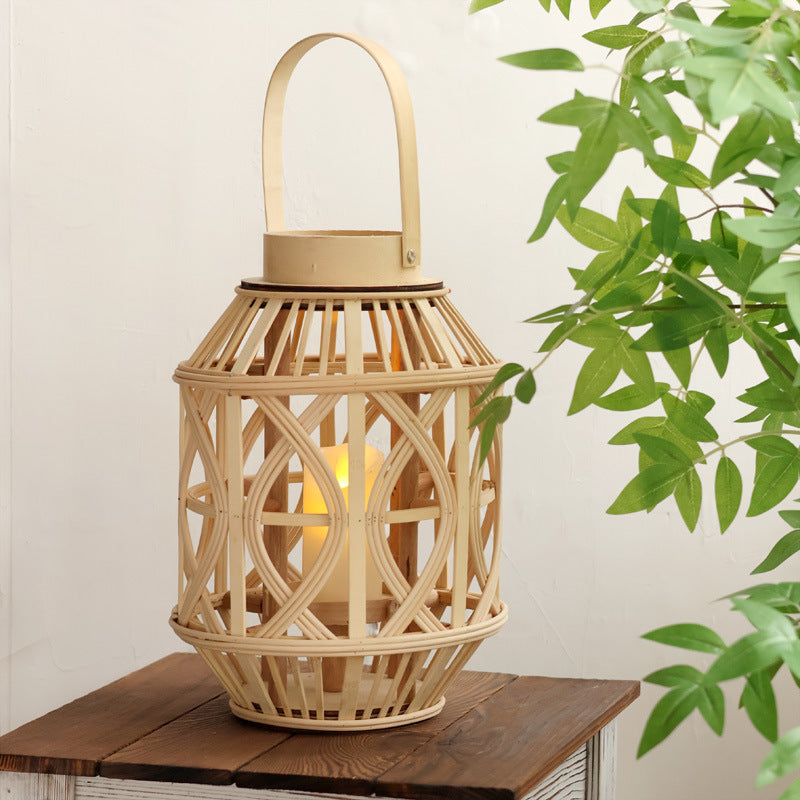 Decorative Rattan Pendant Lamp | High & Bury
