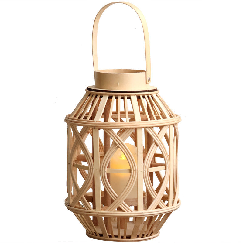 Decorative Rattan Pendant Lamp | High & Bury
