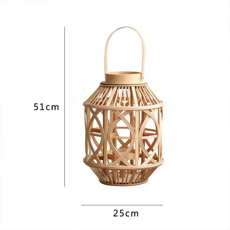 Decorative Rattan Pendant Lamp | High & Bury