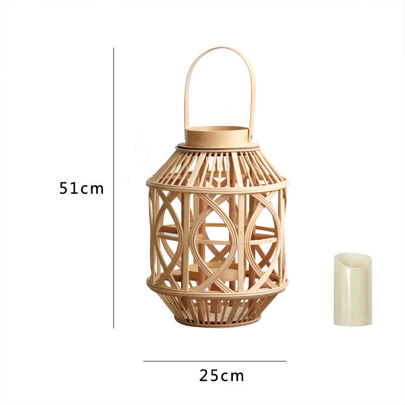 Decorative Rattan Pendant Lamp | High & Bury