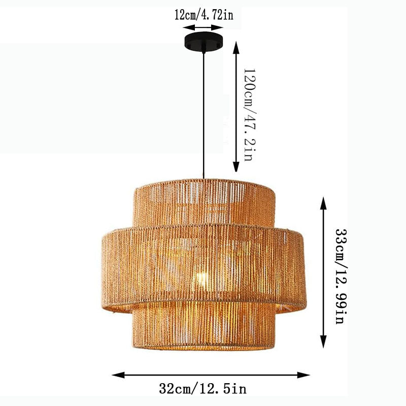 Decorative Rattan Storage Basket | High & Bury