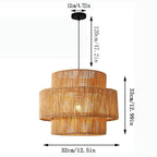 Decorative Rattan Storage Basket | High & Bury