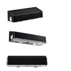 Decorative RGB Solar-Powered Double Beam Wall Lamp | High & Bury