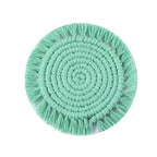 Decorative Round Macrame Trivet | High & Bury