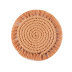 Decorative Round Macrame Trivet | High & Bury