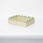 Decorative Scalloped Storage Basket | High & Bury