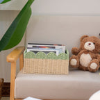 Decorative Scalloped Storage Basket | High & Bury