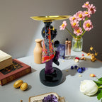 Decorative Sculpture with Tray | High & Bury