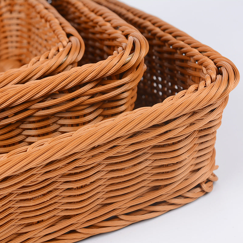 Decorative Serving Tray Handwoven | High & Bury