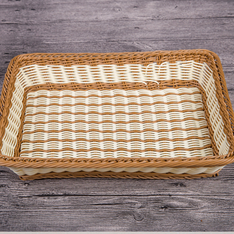Decorative Serving Tray Handwoven | High & Bury