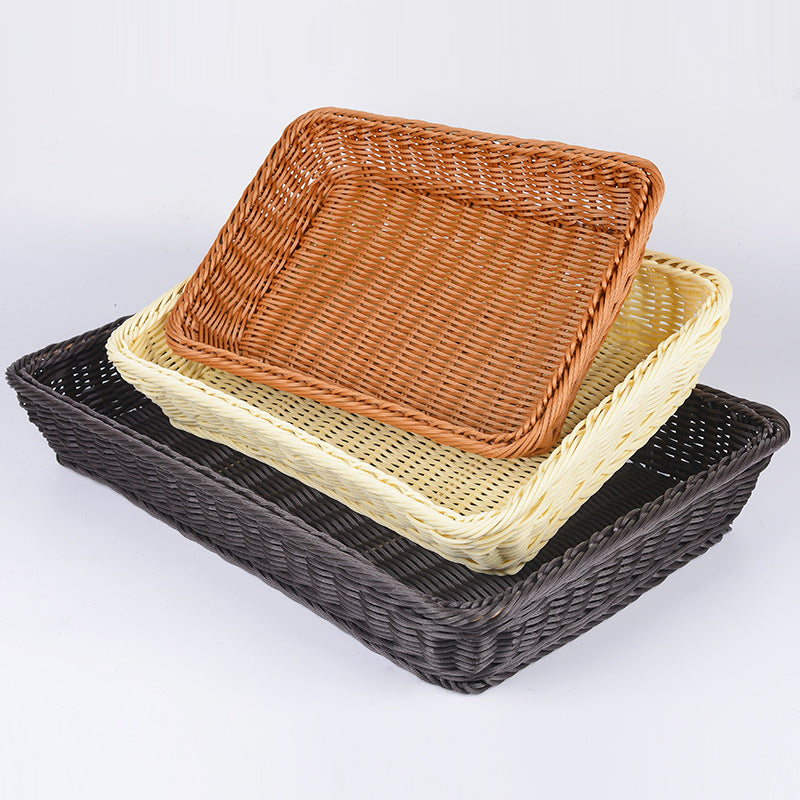 Decorative Serving Tray Handwoven | High & Bury