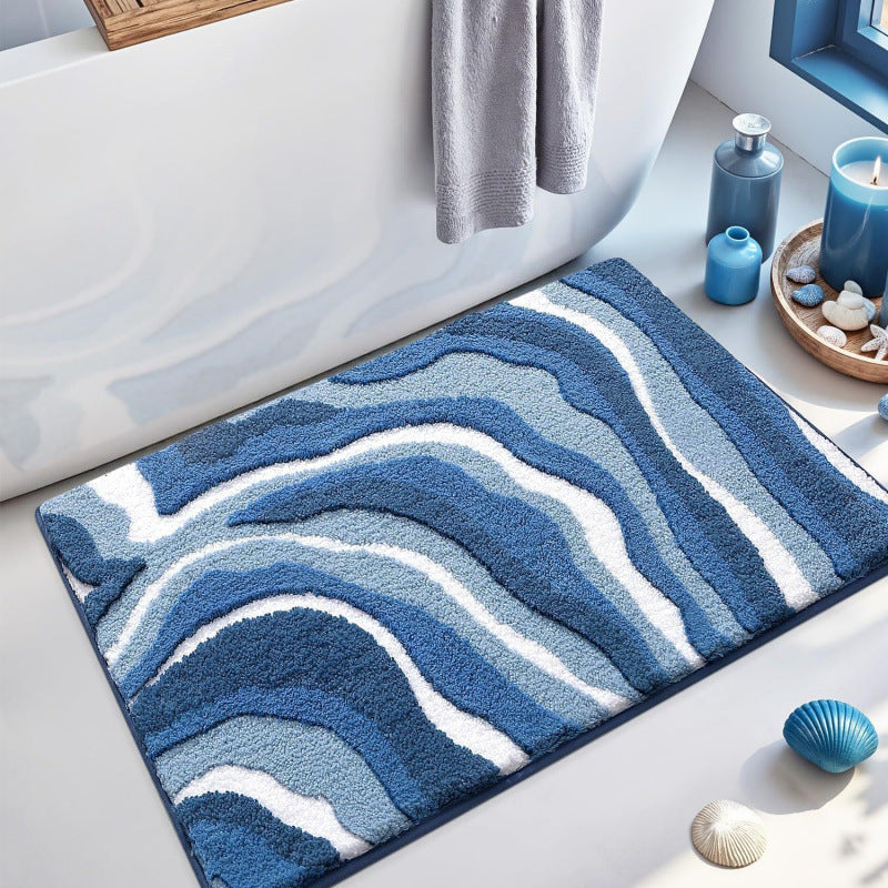 Decorative Shower Bath Mat | High & Bury