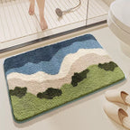 Decorative Shower Bath Mat | High & Bury